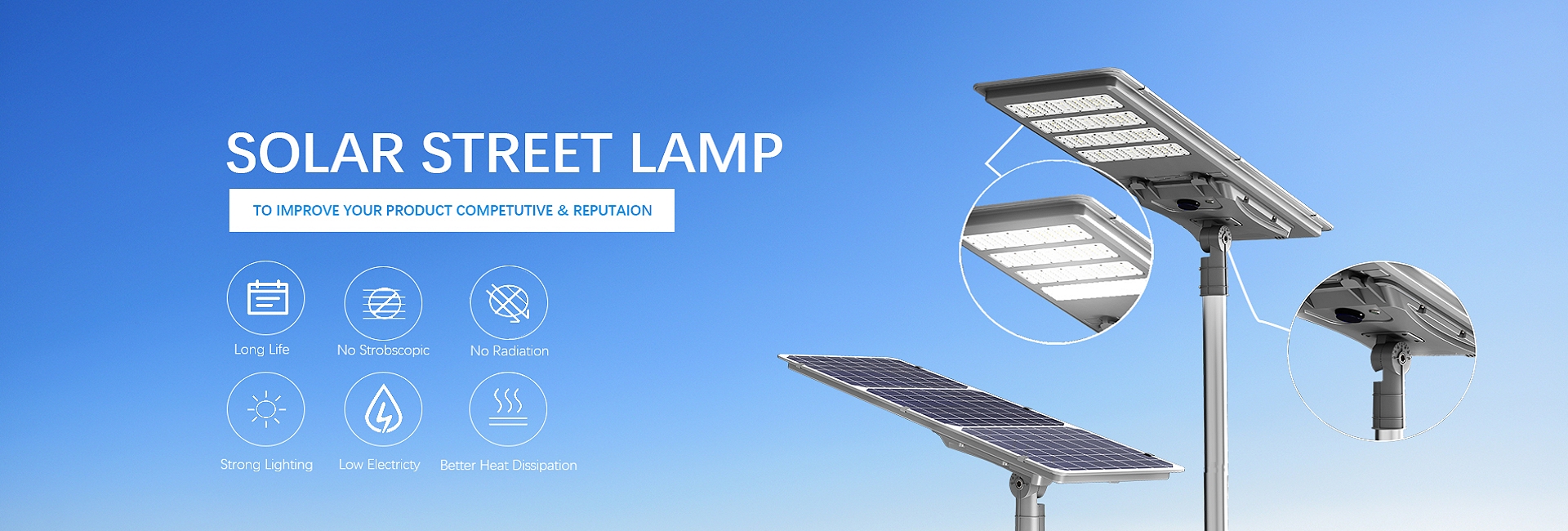 Solar LED Street Light