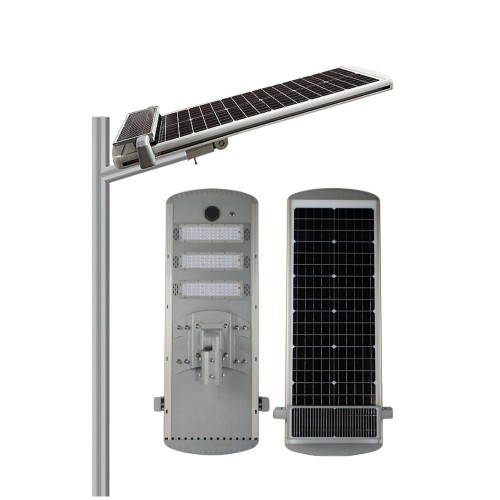 Auto self-cleaning solar street 50w 100w